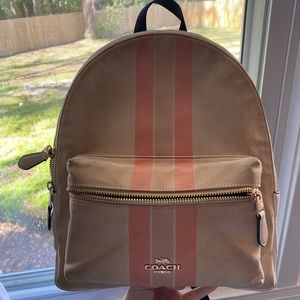 Coach backpack purse